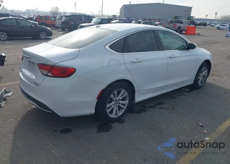 2016 Chrysler 200 Limited z USA, uszkodzony, nr VIN 1C3CCCAB7GN159315